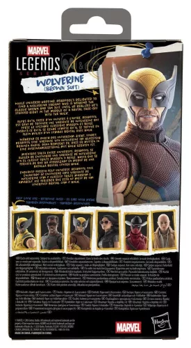 Deadpool & Wolverine Marvel Legends Action Figure Wolverine (Brown Suit) 15 cm