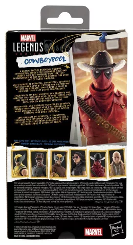 Deadpool & Wolverine Marvel Legends Action Figure Cowboypool 15 cm