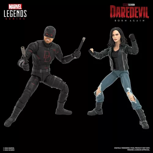 Daredevil: Born Again Marvel Legends Action Figure 2-Pack Daredevil & Jessica Jones 15 cm