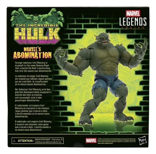 The Incredible Hulk Marvel Legends Action Figure Marvel's Abomination 15 cm