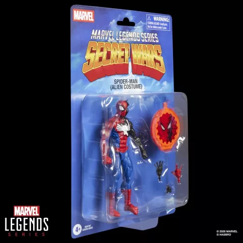 Secret Wars Marvel Legends Action Figure Spider-Man (Alien Costume) 15 cm