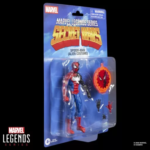 Secret Wars Marvel Legends Action Figure Spider-Man (Alien Costume) 15 cm