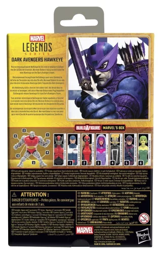 Marvel Legends Action Figure Dark Avengers Hawkeye (BAF: Marvel's Box) 15 cm