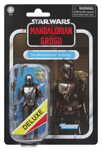 Star Wars: The Mandalorian & Grogu Vintage Collection Action Figure The Mandalorian & Grogu 10 cm