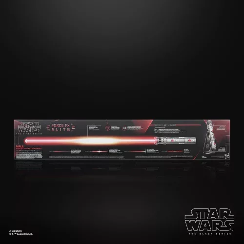 Star Wars: Maul - Shadow Lord Black Series Replica Force FX Elite Lightsaber Maul