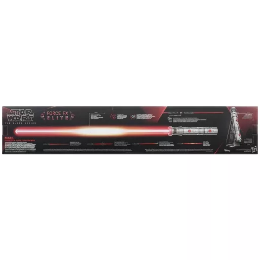 Star Wars: Maul - Shadow Lord Black Series Replica Force FX Elite Lightsaber Maul