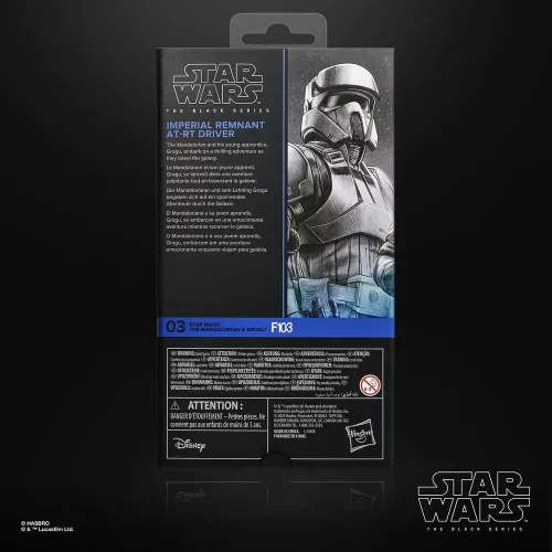 Star Wars: The Mandalorian & Grogu Black Series Action Figure Imperial Remnant AT-RT Driver 15 cm