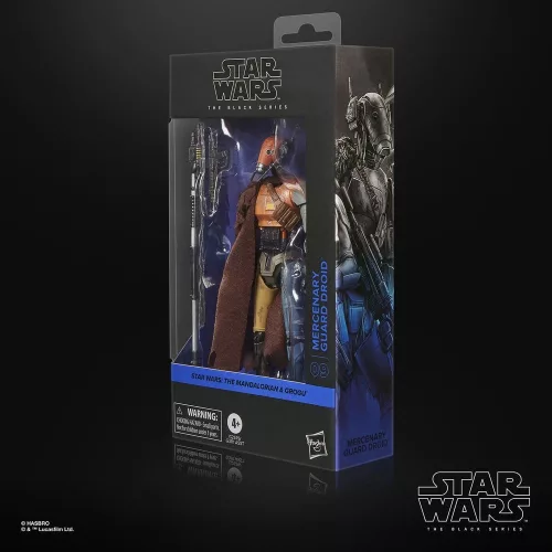 Star Wars: The Mandalorian & Grogu Black Series Action Figure Mercenary Guard Droid 15 cm