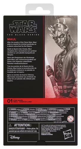 Star Wars: Maul - Shadow Lord Black Series Action Figure Maul 15 cm