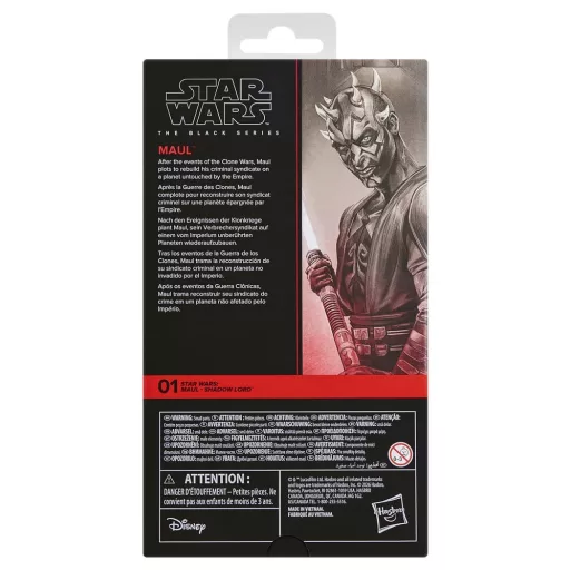 Star Wars: Maul - Shadow Lord Black Series Action Figure Maul 15 cm
