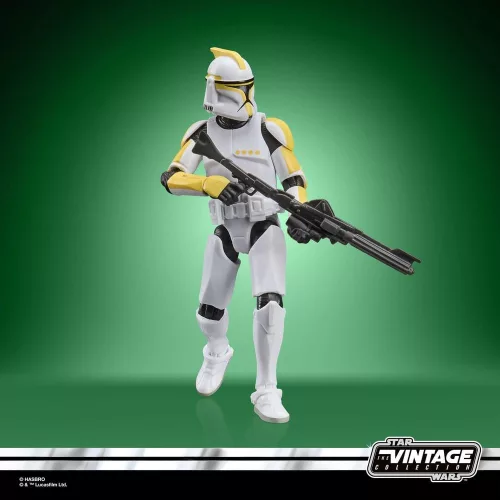 Star Wars Episode II Vintage Collection Action Figure Clone Trooper Commander 10 cm