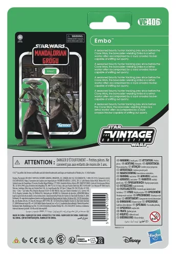 Star Wars: The Mandalorian and Grogu Vintage Collection Action Figure Embo 10 cm