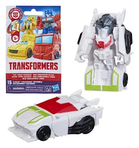 Transformers Mini Action Figures 4 cm Tiny Turbo Changers Blind Box Display (24)