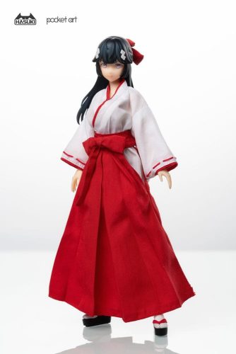 Pocket Art Action Figura 1/12 PA005 Exorcism Shrine Maiden Tsubaki 15 cm