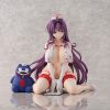 Shinobi Master Senran Kagura: New Link PVC Szobor 1/4 Murasaki: Sexy Nurse Ver. 23 cm