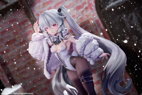 Original Character PVC Figure 1/6 Moon Witch Police Marshmallow illustration by SAVI Deluxe Edition 34 cm