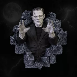   Frankenstein Wall Sculpture Classic Horror Edition Lifesize 94 cm