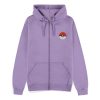 Pokemon Zipper Hoodie Sweater Gengar Size M