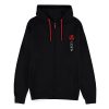 Naruto Shippuden Hooded Sweater Kakashi Line Art Size XS