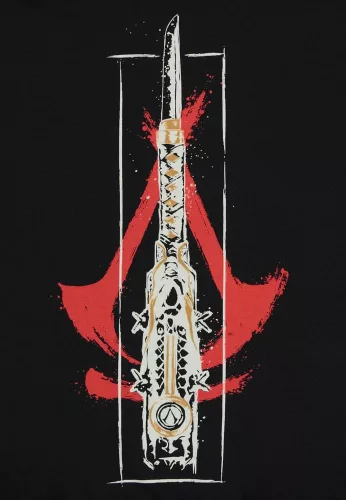 Assassin's Creed Shadows Zipper Hoodie Hidden blade Size M