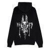 Diablo IV Zipper Hoodie Sweater Barbarian Sigil Size XL