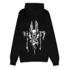 Diablo IV Zipper Hoodie Sweater Barbarian Sigil