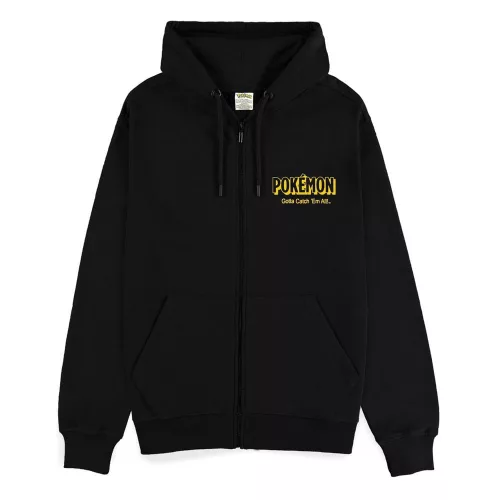 Pokémon Zipper Hoodie Pikachu Size L