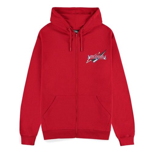 Bleach Zipper Hoodie Red Size XL