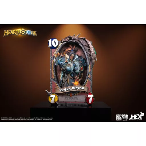 Hearthstone 3D Art Frame Statue Varian Wrynn 31 cm