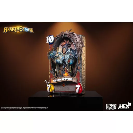 Hearthstone 3D Art Frame Statue Varian Wrynn 31 cm