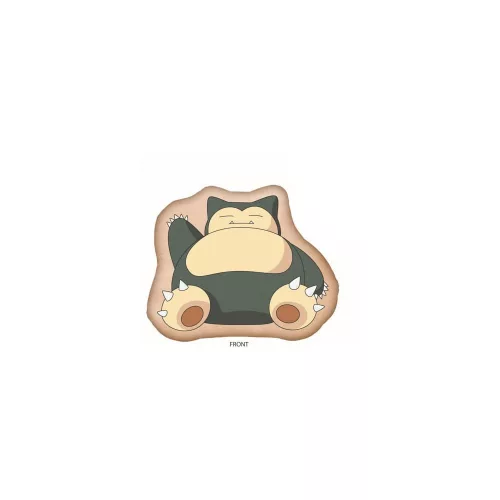 Pokemon Pillow Snorlax brown 36 cm