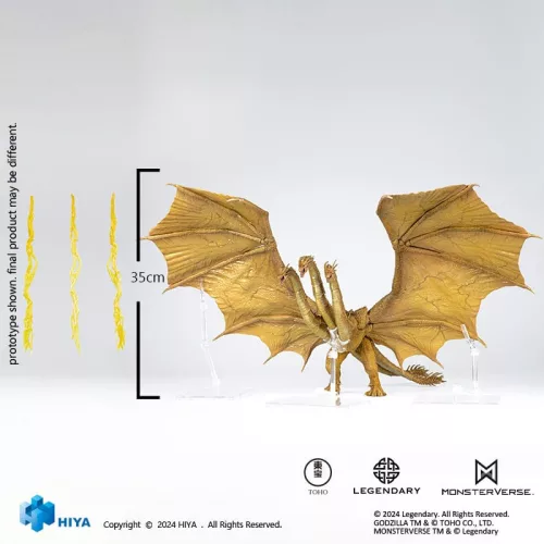 Godzilla: King of the Monsters Exquisite Basic Figura King Ghidorah Gravity Beam Version 35 cm