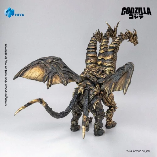 Godzilla: Final Wars (2004) Exquisite Basic Series Action Figure Keizer Ghidorah 25 cm