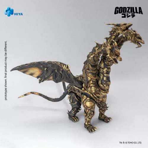 Godzilla: Final Wars (2004) Exquisite Basic Series Action Figure Keizer Ghidorah 25 cm