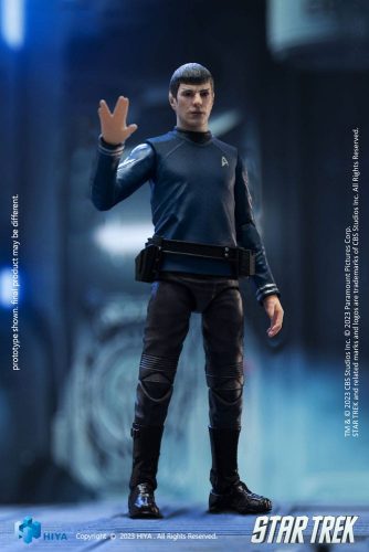 Star Trek Exquisite Mini Action Figure 1/18 Star Trek 2009 Spock 10 cm