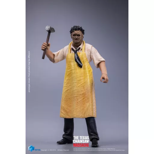 Texas Chainsaw Massacre (1974) Exquisite Mini Figura 1/18 LeatherFace - Killing Mask Standard Ver. 11 cm