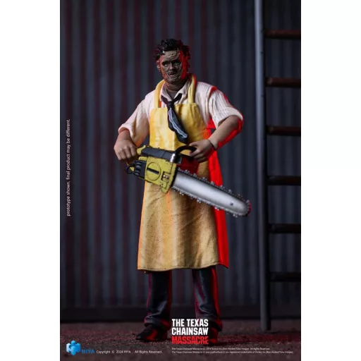 Texas Chainsaw Massacre (1974) Exquisite Mini Figura 1/18 LeatherFace - Killing Mask Standard Ver. 11 cm