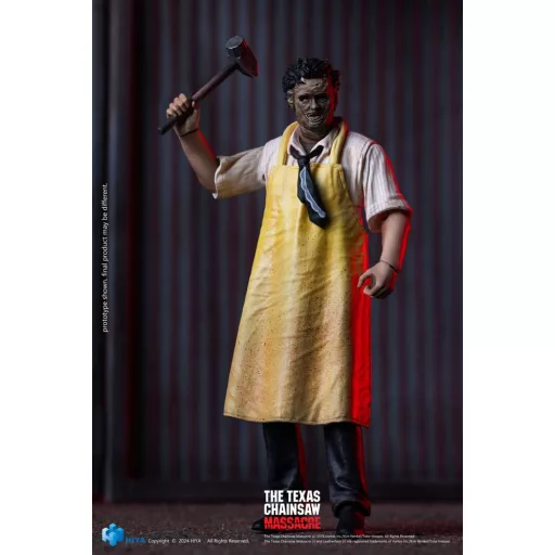 Texas Chainsaw Massacre (1974) Exquisite Mini Figura 1/18 LeatherFace - Killing Mask Standard Ver. 11 cm