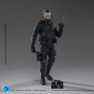   The Walking Dead: The Ones Who Lived Exquisite Mini Action Figure 1/18 Daryl Dixon Dark Eyes Walker 11 cm