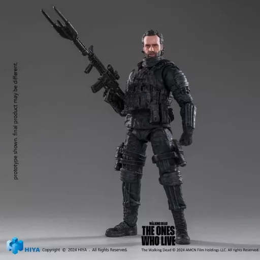 The Walking Dead: The Ones Who Lived Exquisite Mini Action Figure 1/18 Daryl Dixon Dark Eyes Walker 11 cm