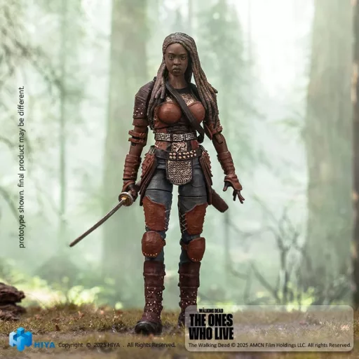 The Walking Dead: The Ones Who Lived Exquisite Mini Action Figure 1/18 Michonne 10 cm