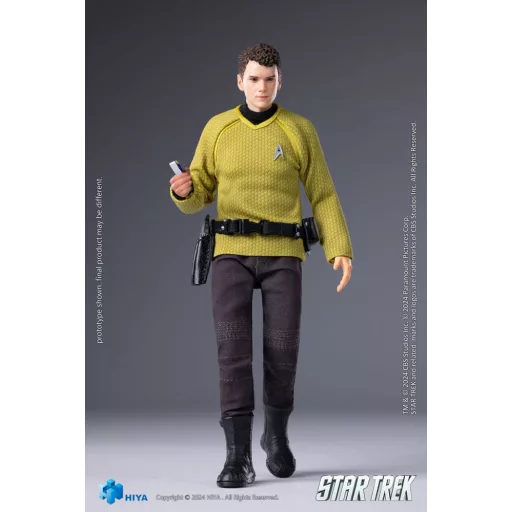 Star Trek 2009 Exquisite Super Series  Actionfigur 1/12 Chekov 16 cm