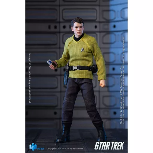 Star Trek 2009 Exquisite Super Series  Actionfigur 1/12 Chekov 16 cm