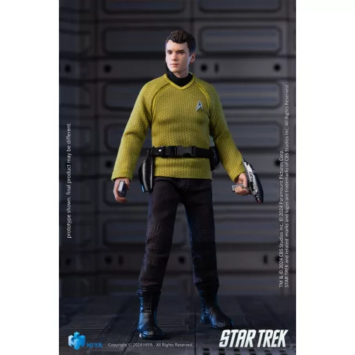 Star Trek 2009 Exquisite Super Series  Actionfigur 1/12 Chekov 16 cm