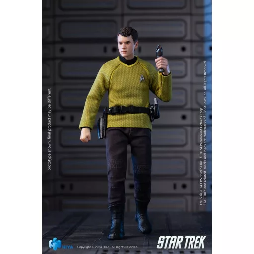 Star Trek 2009 Exquisite Super Series  Actionfigur 1/12 Chekov 16 cm