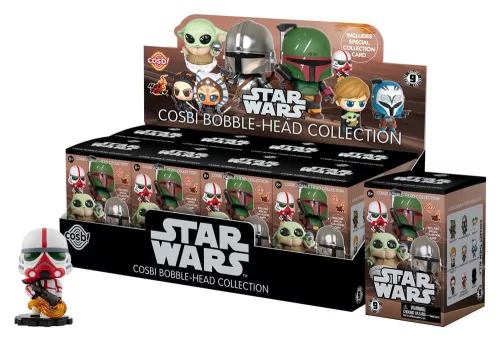 Star Wars Cosbi Mini Figures Series 1 8 cm Blind Box Display (8)