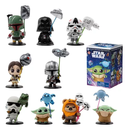 Star Wars Cosbi Mini Figures Balloon 8 cm Blind Box Display (8)