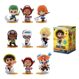 One Piece Cosbi Mini Figures 8 cm Blind Box Display (8)
