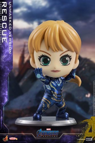 Avengers: Endgame Cosbaby (S) Mini Figure Rescue (Unmasked Version) 10 cm