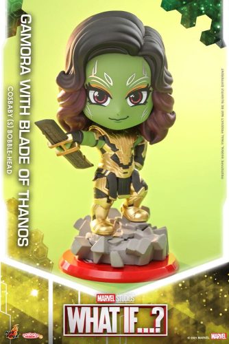 What If...? Cosbaby (S) Mini Figura Gamora (with Blade of Thanos) 10 cm